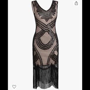 Women’s 1920s flapper dress